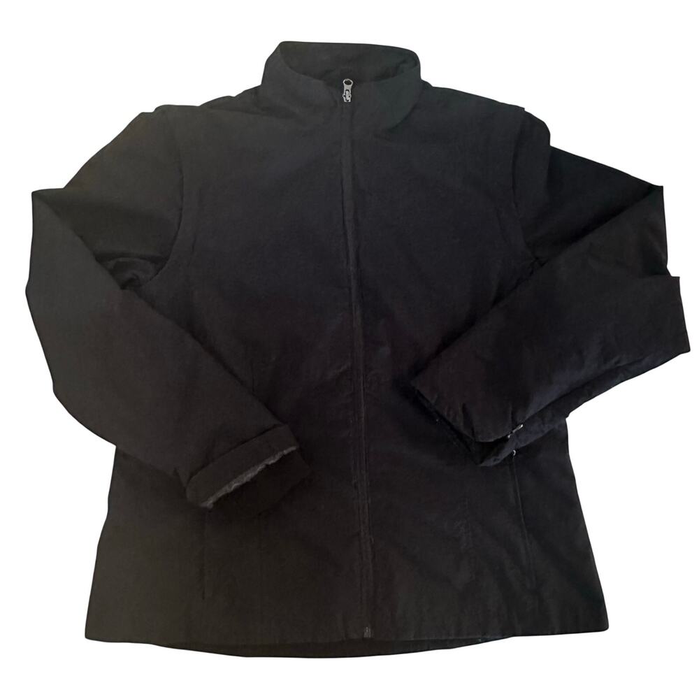 SCOTTeVest Women's Black Jacket Travel 23 Pockets Size Large